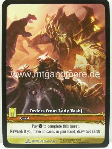Wow ordini da - da, vashj