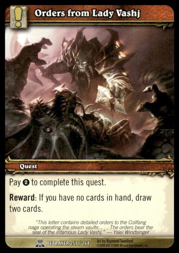Ordini lady vashj - da, 257/264