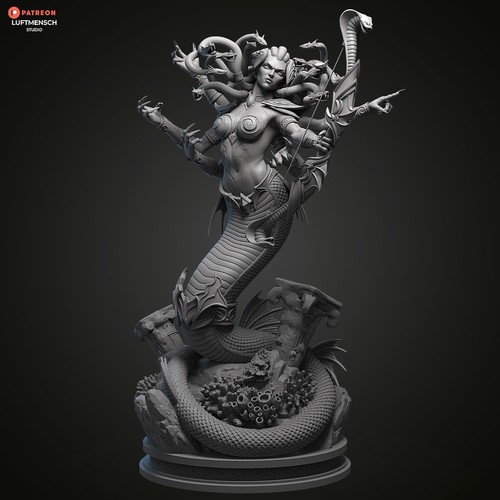 Statua lady vashj - statua,