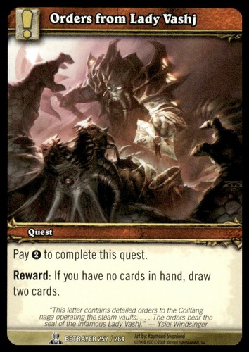 Ordini lady vashj - lady, 257/264