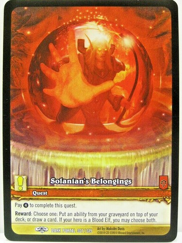 World warcraft tcg - tcg,