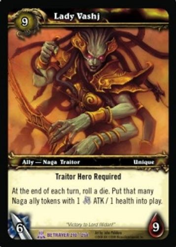 Lady vashj foil servants - foil,